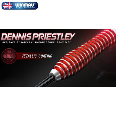 Winmau Steel Darts Dennis Priestley S.E. 90% Tungsten Steeltip Dart Steeldart