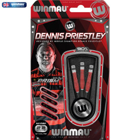Winmau Steel Darts Dennis Priestley S.E. 90% Tungsten Steeltip Dart Steeldart