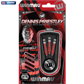 Winmau Steel Darts Dennis Priestley S.E. 90% Tungsten Steeltip Dart Steeldart 24 g