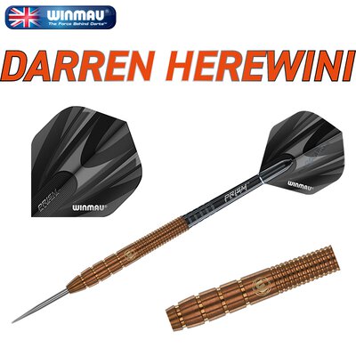 Winmau Steel Darts Darren Herewini 90% Tungsten Steeltip Dart Steeldart