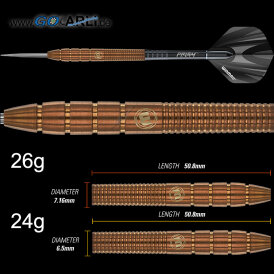 Winmau Steel Darts Darren Herewini 90% Tungsten Steeltip Dart Steeldart