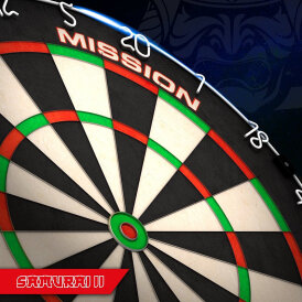 Mission Dart Samurai II Dartscheibe Bristle Dart Board Dartboard Turnierboard