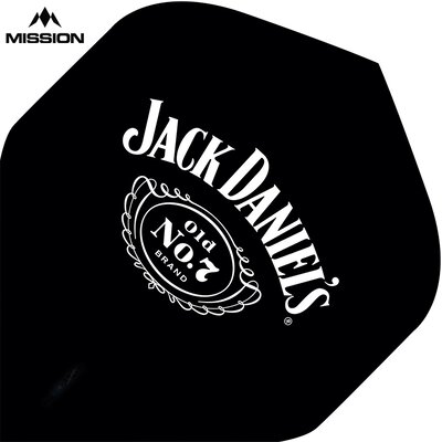 Mission Dart JACK DANIELS Flights Nr.2 Std. JD Logo Dartflights verschiedene Designs