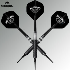 Mission Darts Soft Darts Jack Daniels Brass Softtip Darts Softdart 19 g