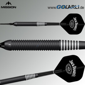 Mission Darts Soft Darts Jack Daniels Brass Softtip Darts Softdart 19 g