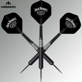 Mission Darts Steel Darts Jack Daniels Brass Steeltip Darts Steeldart 24 g