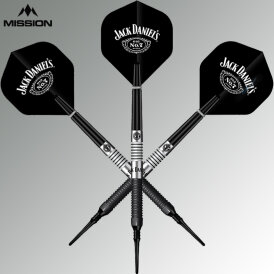 Mission Darts Soft Darts Jack Daniels 90% Tungsten Softtip Darts Softdart 20 g