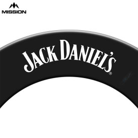Mission Dart JACK DANIELS Dartboard Surround / Dart Catchring Schwarz