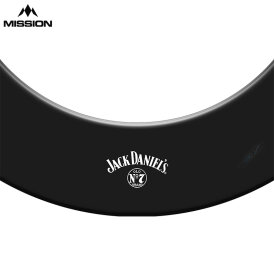 Mission Dart JACK DANIELS Dartboard Surround / Dart Catchring Schwarz