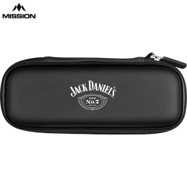 Mission Dart JACK DANIELS Slim EVA Dart Case Darttasche Dartcase Dartbox Wallet Schwarz