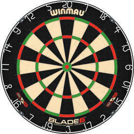 Winmau Blade 6 Dartboard Turnierboard Dartscheiben Set mit 4 Dart Sets Spielfertig