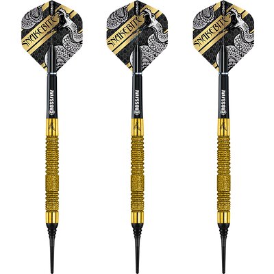 Red Dragon Soft Darts Peter Wright Snakebite Euro 11 Element Gold PC20 Softtip Dart Softdart 20 g