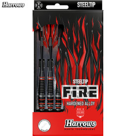 Harrows Steel Darts Fire High Grade Alloy Steeltip Dart Steeldart 21 g