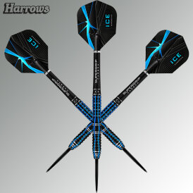 Harrows Steel Darts Ice Recut 90% Tungsten Steeltip Dart Steeldart 23 g