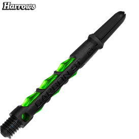 Harrows Dart Carbon ST Shaft Dartshaft mit Pyramid Ring M Mittel Grün