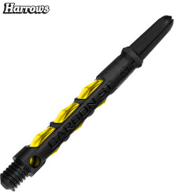 Harrows Dart Carbon ST Shaft Dartshaft mit Pyramid Ring M Mittel Gelb