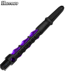 Harrows Dart Carbon ST Shaft Dartshaft mit Pyramid Ring M Mittel Lila
