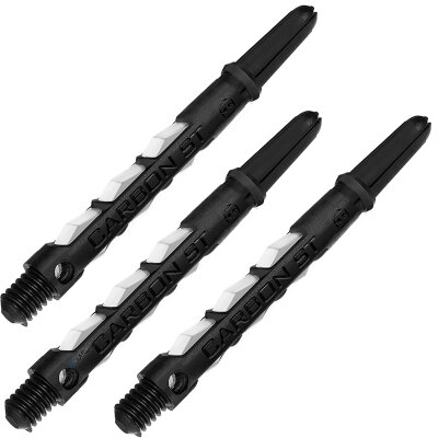 Harrows Dart Carbon ST Shaft Dartshaft mit Pyramid Ring M Mittel Wei�