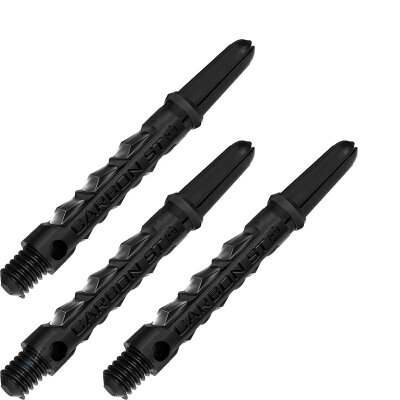 Harrows Dart Carbon ST Shaft Dartshaft mit Pyramid Ring IM Intermediate Schwarz