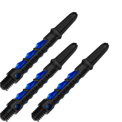 Harrows Dart Carbon ST Shaft Dartshaft mit Pyramid Ring IM Intermediate Blau