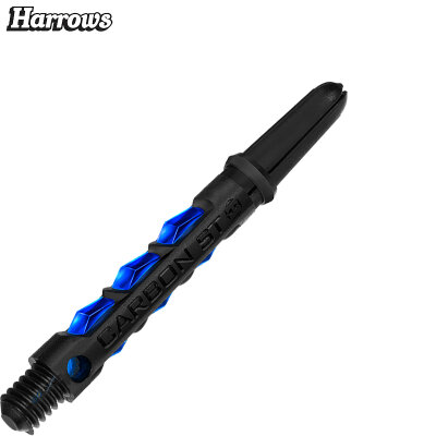 Harrows Dart Carbon ST Shaft Dartshaft mit Pyramid Ring IM Intermediate Blau