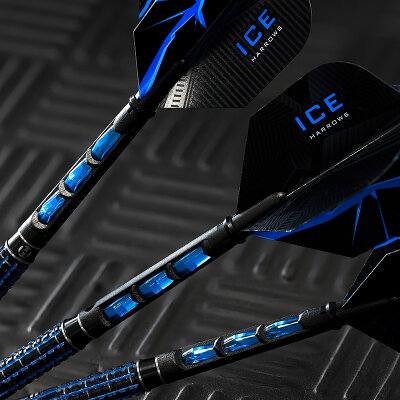Harrows Dart Carbon ST Shaft Dartshaft mit Pyramid Ring IM Intermediate Blau