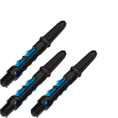 Harrows Dart Carbon ST Shaft Dartshaft mit Pyramid Ring S Kurz Aqua
