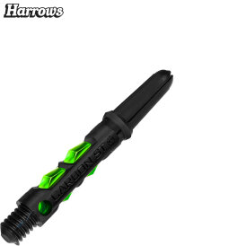 Harrows Dart Carbon ST Shaft Dartshaft mit Pyramid Ring S Kurz Grün