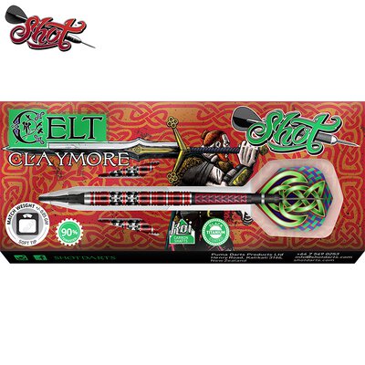 Shot Soft Darts Celt Claymore 90% Tungsten Softtip Darts Softdart