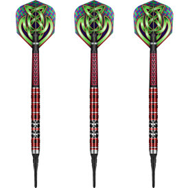 Shot Soft Darts Celt Claymore 90% Tungsten Softtip Darts Softdart 18 g