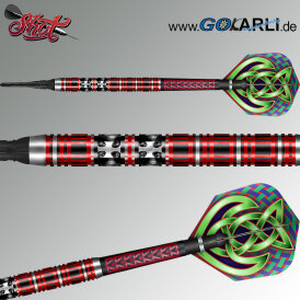 Shot Soft Darts Celt Claymore 90% Tungsten Softtip Darts Softdart 18 g