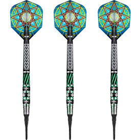 Shot Soft Darts Celt Druid 90% Tungsten Softtip Darts Softdart 18 g