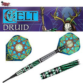 Shot Soft Darts Celt Druid 90% Tungsten Softtip Darts Softdart 18 g