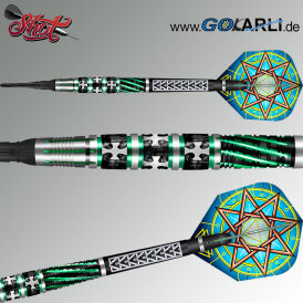 Shot Soft Darts Celt Druid 90% Tungsten Softtip Darts Softdart 18 g