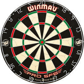 Winmau Dartboard PRO SFB im Set inkl. 2 Satz Winmau Steeldarts Spielfertig