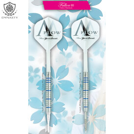 Dynasty Steel Darts A-Flow Fallon Sherrock 80% Tungsten Pink Label Steeltip Darts Steeldart 21 g