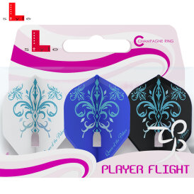 L-Style Design Champagne Dart Flights Fallon Sherrock V3 Lily Dartflights Lily A Mix