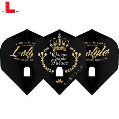 L-Style Design Champagne Dart Flights Fallon Sherrock V3 Lily Dartflights Lily Crown