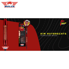 BULLS NL Steel Darts Kim Huybrechts Brass The Hurricane Steeltip Darts Steeldart 21 g
