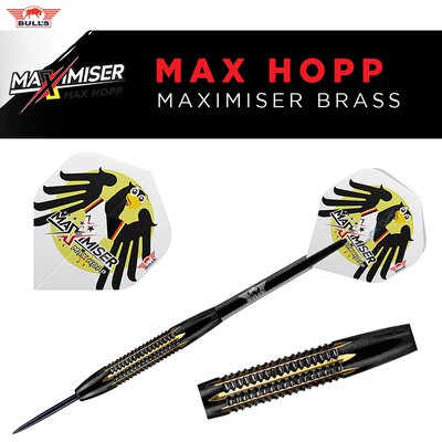 BULLS NL Steel Darts Max Hopp Maximiser Brass Steeltip Darts Steeldart 21 g
