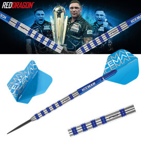 Red Dragon Steel Darts Gerwyn Price Iceman Challenger 90% Tungsten Steeltip Dart Steeldart