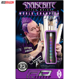 Red Dragon Steel Darts Peter Wright Snakebite 1 Steeltip Dart Steeldart 23 g