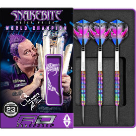 Red Dragon Steel Darts Peter Wright Snakebite 1 Steeltip Dart Steeldart 23 g