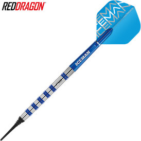 Red Dragon Soft Darts Gerwyn Price Iceman Challenger 90% Tungsten Softtip Dart Softdart 20 g