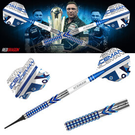 Red Dragon Soft Darts Gerwyn Price Iceman Contour 90% Tungsten Softtip Dart Softdart 20 g
