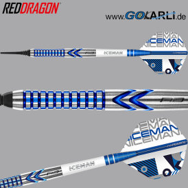 Red Dragon Soft Darts Gerwyn Price Iceman Contour 90% Tungsten Softtip Dart Softdart 20 g