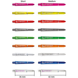 Red Dragon Dart Shaft Peter Wright Snakebite Signature...