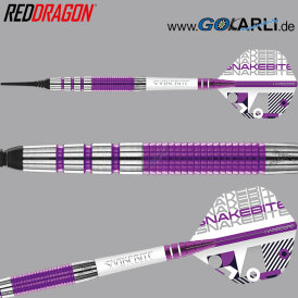 Red Dragon Soft Darts Peter Wright Snakebite PL15 Medusa 90% Tungsten Softtip Dart Softdart 20 g