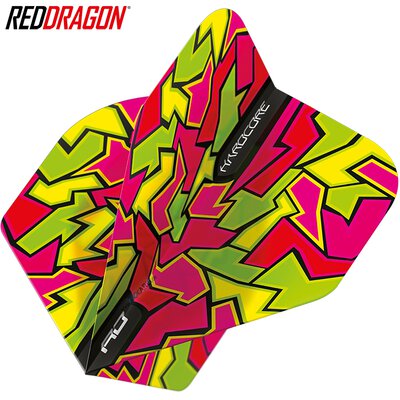 Red Dragon Flights Hardcore Radical Dart Flight Dartflights 2022 verschiedene Designs