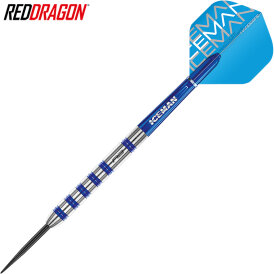 Red Dragon Steel Darts Gerwyn Price Iceman Challenger 90% Tungsten Steeltip Dart Steeldart 23 g